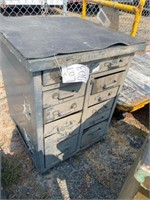 Metal tool/shop cabinet 2'X2'X3'H