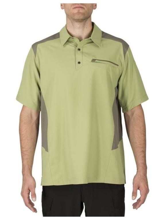 5.11 Tactical Small Mosstone Freedom Flex Polo