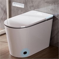 $597 ZAHEES Smart Toilet w/ Bidet Built-In ZM2033