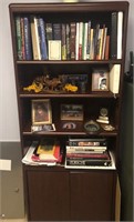 Matching bookcase (contents not included)