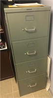 4-drawer metal filing cabinet