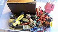 Box Lot misc and plastic toys