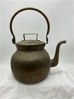 Vintage Copper Tea Kettle