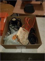 Box of  Router extension cord and tool belts