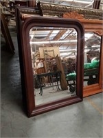 Beveled edge mirror