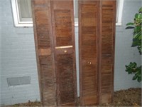 Pair of Louvered Doors