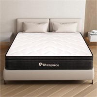 Queen Size Mattress,10IN Grey Memory Foam Hybrid