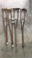 Antique Crutches