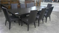 INCREDIBLE MODERN DESIGN TABLE AND 10 CHAIRS NICE!