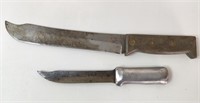 2 VINTAGE KNIVES