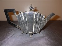 Art Deco Silver Plated Tea Pot