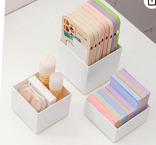 5pcs Scrapbook Storage Box , different sizes