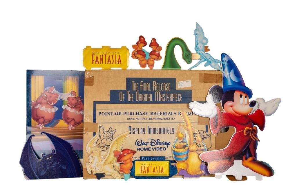 Disney's Fantasia Cardboard Store Display