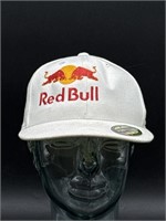 Red Bull Fitted White Hat