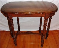 1940's Walnut accent table.