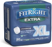 X-LARGE, 4 PACKS OF 20, MEDLINE PROTECT EXTRA