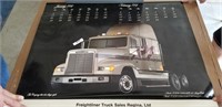 12 Month Truck Calendars 1991 & 1992
