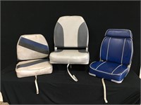 3 Folding Boat Seats