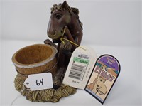 Montana Silversmith Elmer Horse Figurine Candle