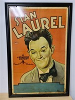 1934 Stan Laurel Hilarious Comedy Movie Poster