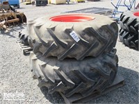 (2) Unused 18.4/15-26 Kubota Tires and Rims