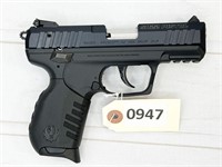 LIKE NEW Ruger SR22 22LR pistol, s#360-10538,