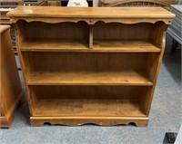 MAPLE BOOK SHELF, 43"X10"X40"