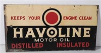 DST Havoline Motor Oil sign