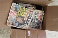 Large Box of Elvis Ephemera (News Papers etc)