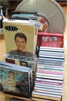 Small Flat of Elvis CDs and DVDs