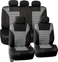 *Car Seat Covers Full Set Gray 3D Air Mesh