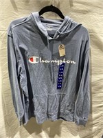 Champion Mens Pull Over Hoodie L
