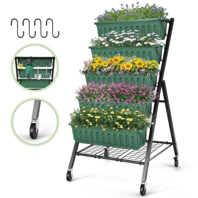 E8503  Funcid Vertical Garden Planter, 30"Ã—26".