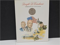1971 Commemorative Ike Silver Dollar Coin
