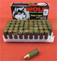 (S) Ammo Wolf 9mm Luger