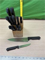 Faberware & others knife set