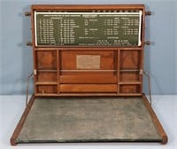 Antique Lewis E. Myers At-Home Learning Board