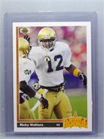 Ricky Waters 1991 Upper Deck Rookie