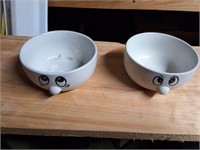 2 face bowls