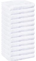 UTOPIA TOWELS 70X40CM WHITE TOWELS 20PCS