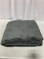 WEIGHTED IDEA, SOFT WEIGHTED BLANKET, DARK GREY,