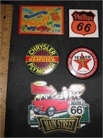 BIN-Magnets- Texaco, Phillips & Route 66, Chrysler