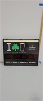 New Guinness bar clock opened only for pictures !