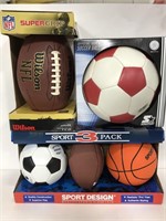 New Junior/ Children’s size sports ball lot