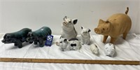 Miscellaneous Pig decor lot- see pictures