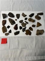 26 Native American Relics/Arrowheads