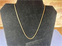 14K SERPENTINE CHAIN