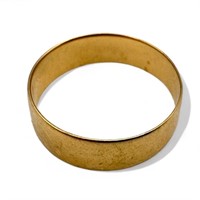 14K Gold Men's Band Ring