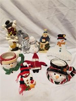 Lot of cute Christmas decorations