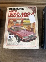 Chilton’s repair manual 1984